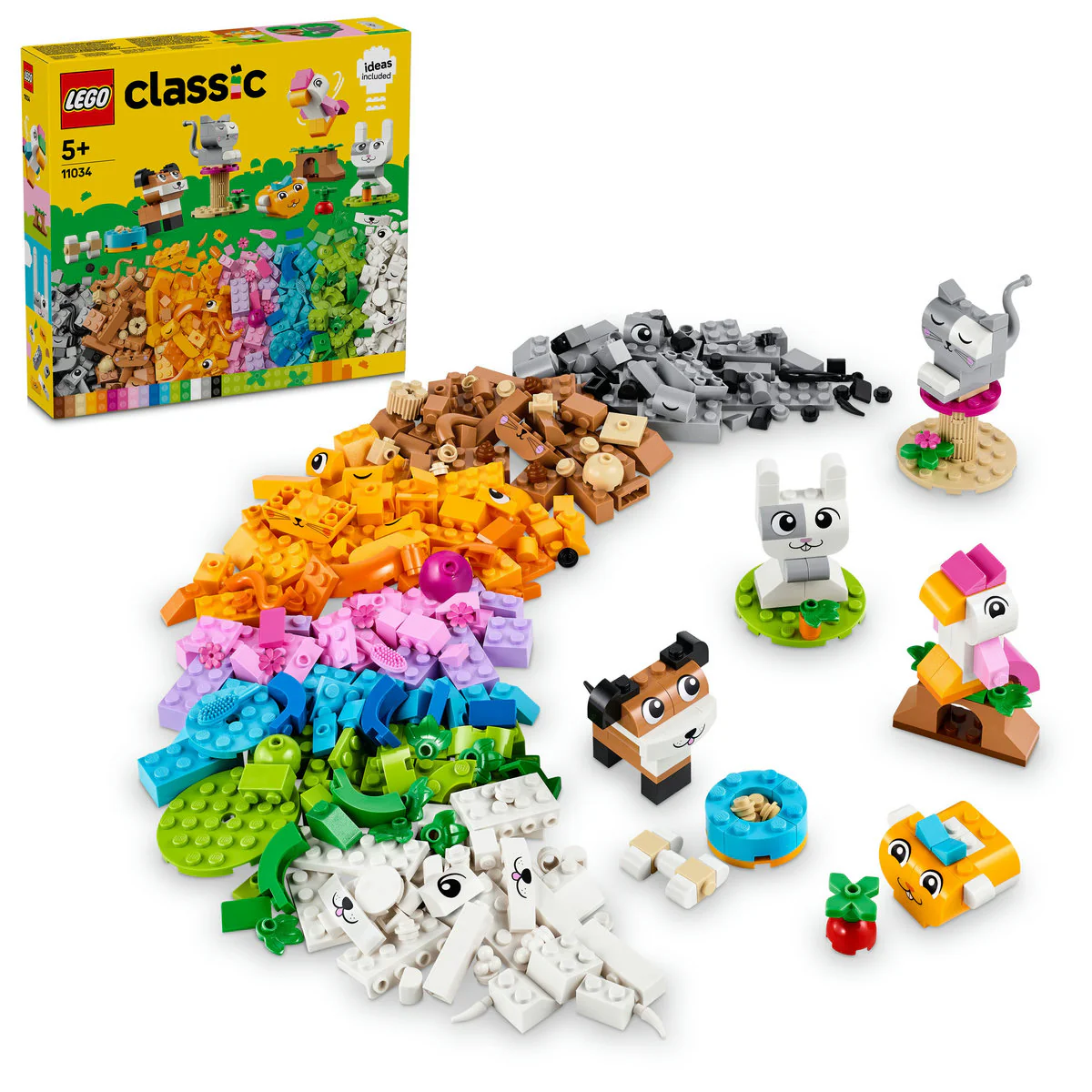 LEGO Classic Creative Pets Toy Animal Figures 11034 - Image 4