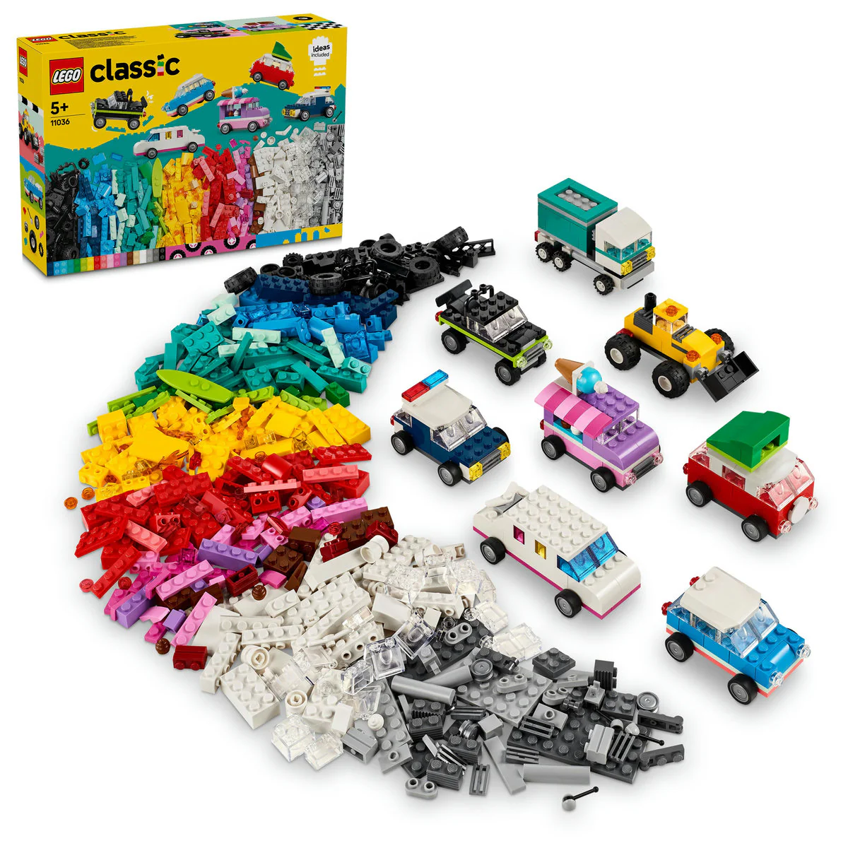 LEGO Classic Creative Vehicles Building Toys 11036 - Image 4