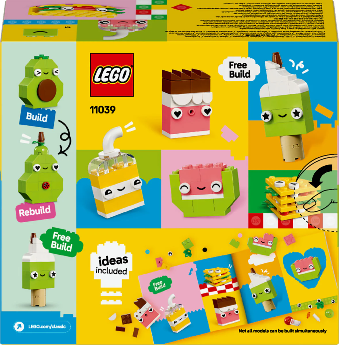 LEGO Classic Creative Food Friends Toy Playset 11039 - Image 3
