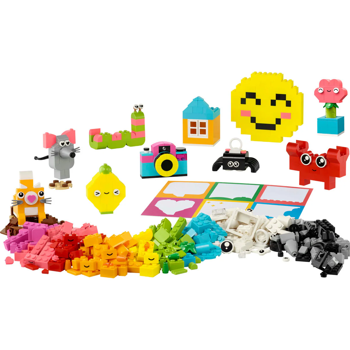 LEGO Classic Creative Happy Box Building Toys 11042 - Image 2