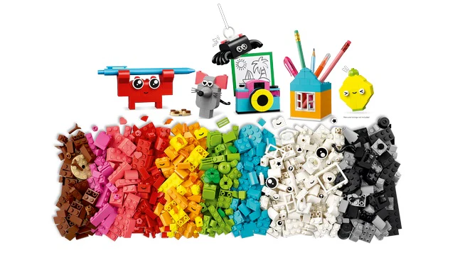 LEGO Classic Creative Happy Box Building Toys 11042 - Image 3