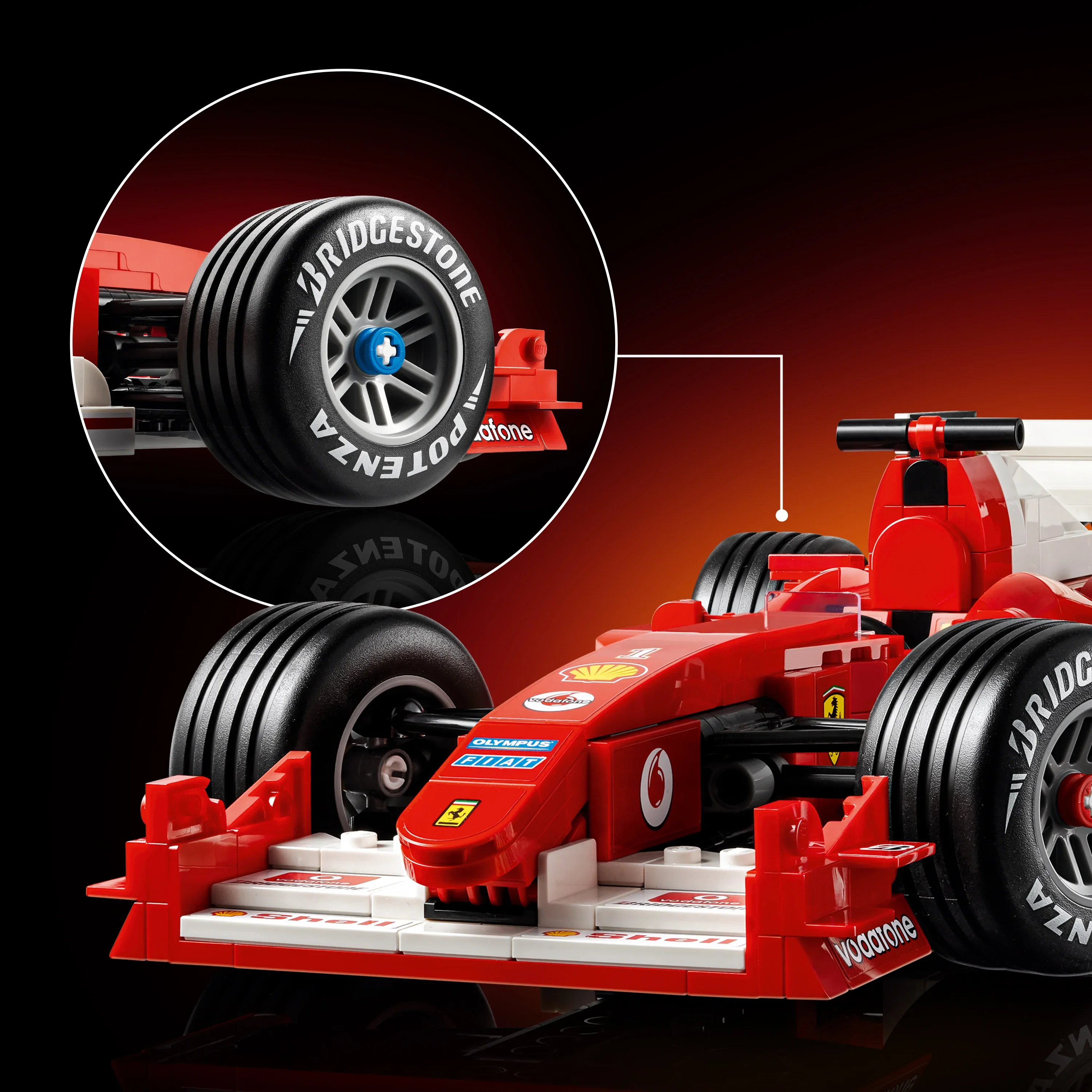 LEGO Icons Ferrari F2004 & Michael Schumacher 11375 - Image 5