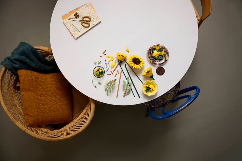 LEGO Botanicals Sunflower Bouquet Flower Decor 11502 - Image 11