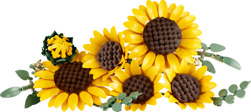 LEGO Botanicals Sunflower Bouquet Flower Decor 11502 - Image 5