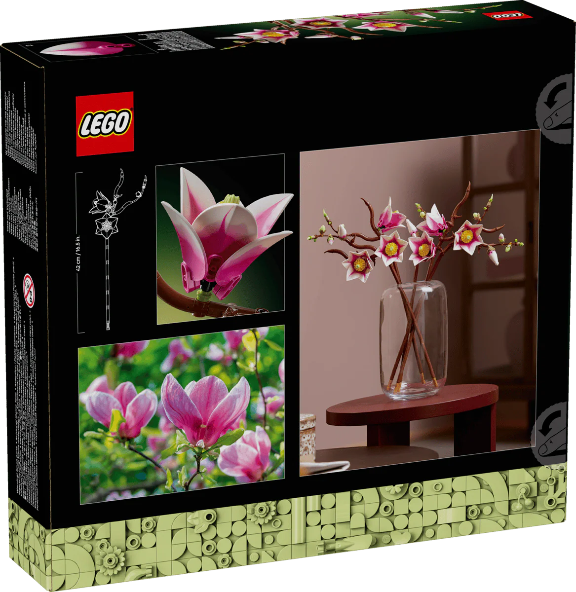 LEGO Botanicals Magnolia Branches Flower Decor 11510 - Image 3