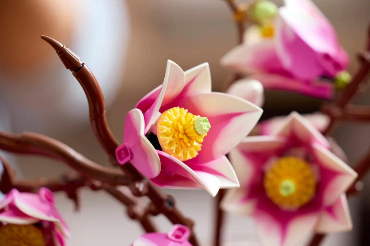 LEGO Botanicals Magnolia Branches Flower Decor 11510 - Image 9