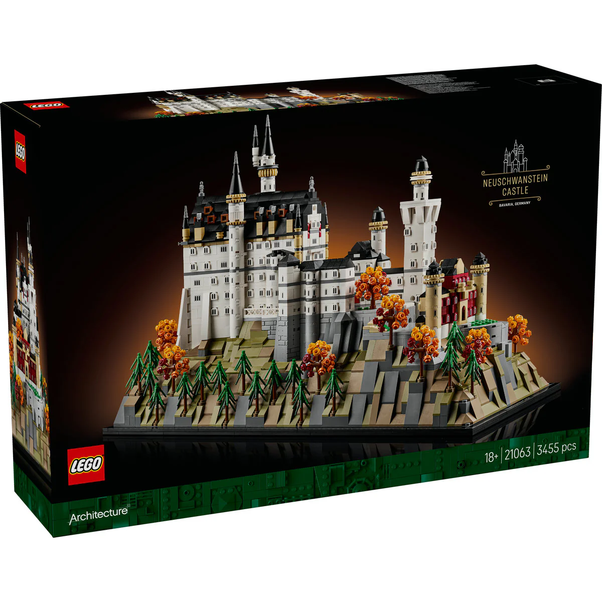LEGO Architecture Neuschwanstein Castle Set 21063 - Image 2
