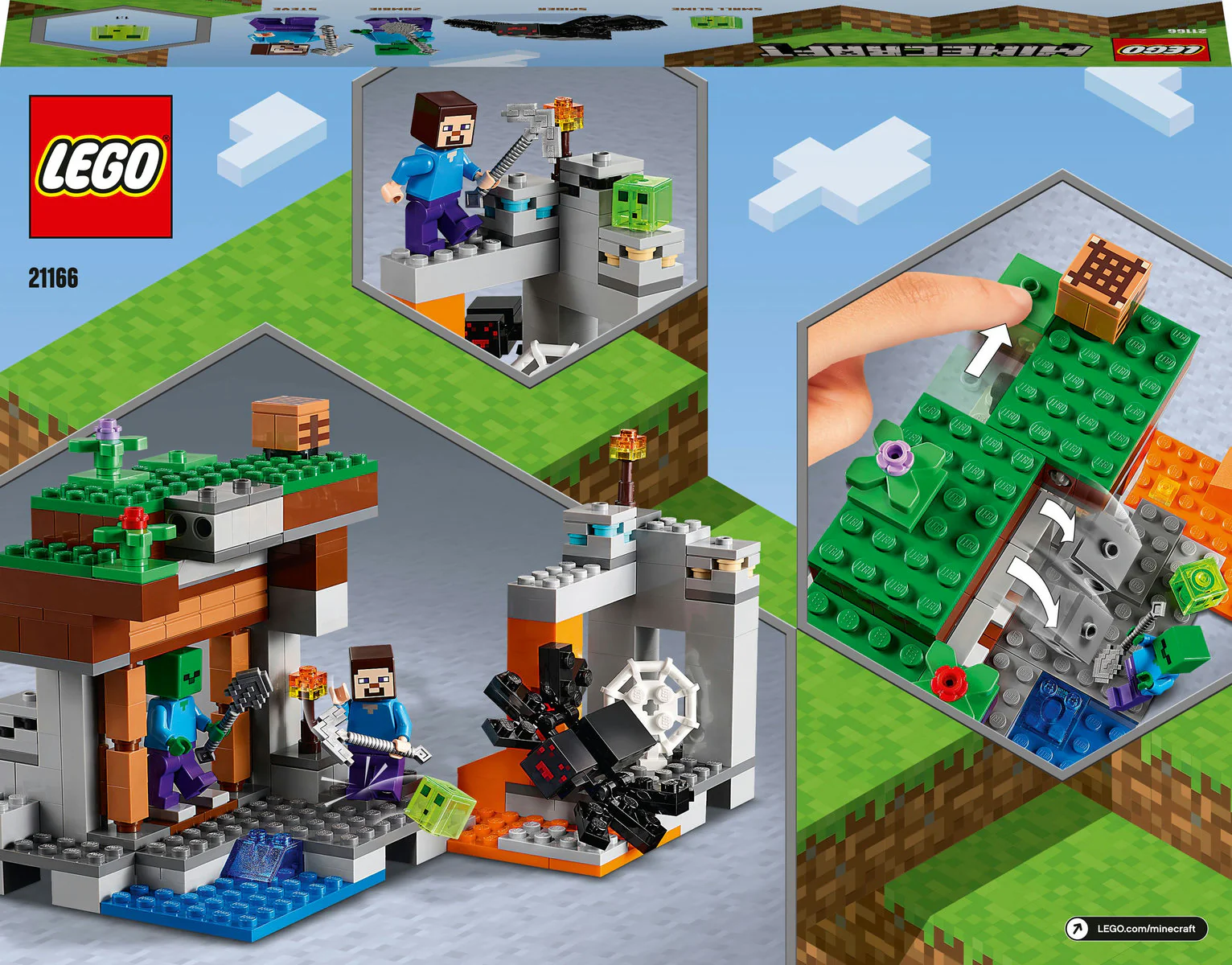 LEGO Minecraft The "Abandoned" Mine 21166 - Image 3