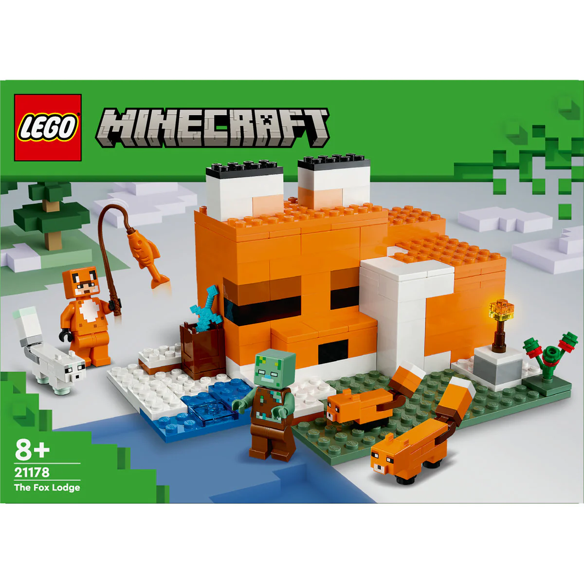 LEGO Minecraft The Fox Lodge 21178 - Image 2