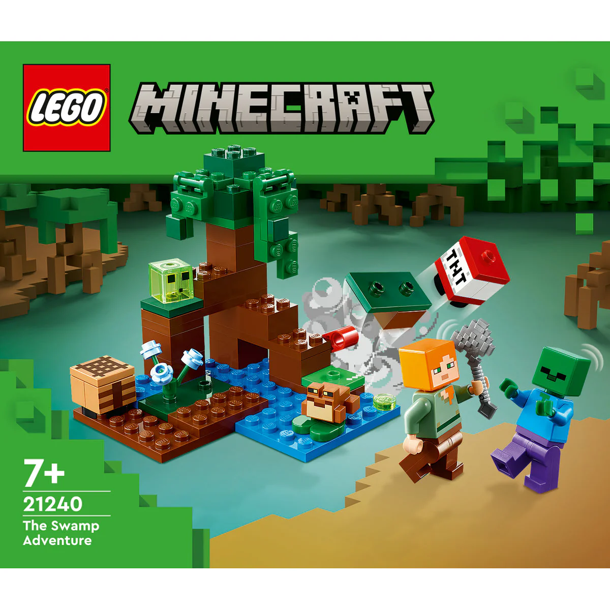 LEGO Minecraft The Swamp Adventure Biome Set 21240 - Image 2