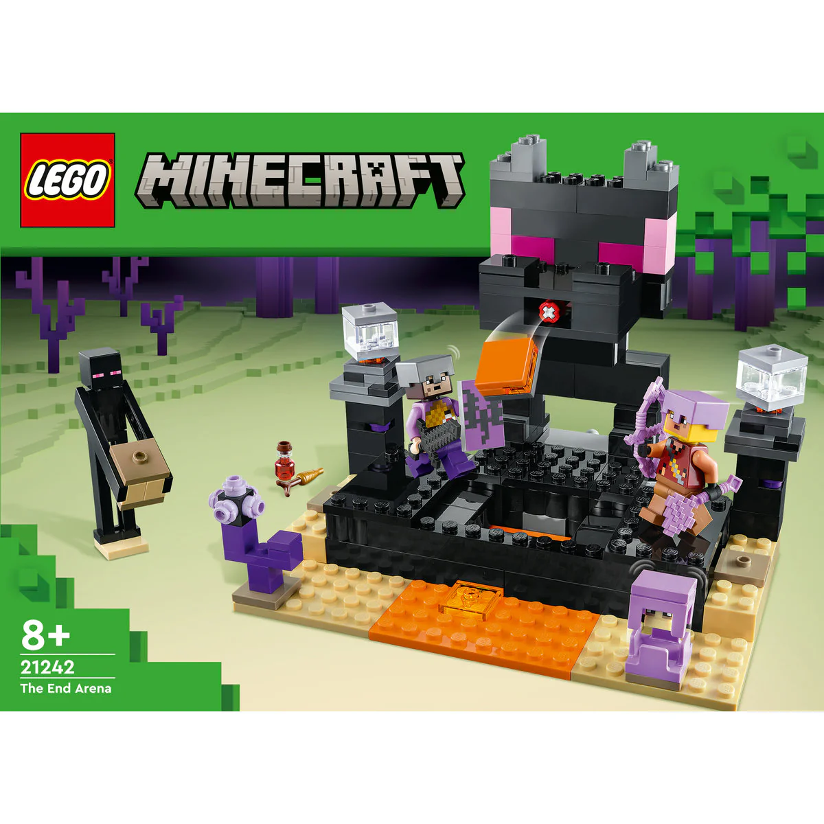 LEGO Minecraft The End Arena Battle Playset 21242 - Image 2