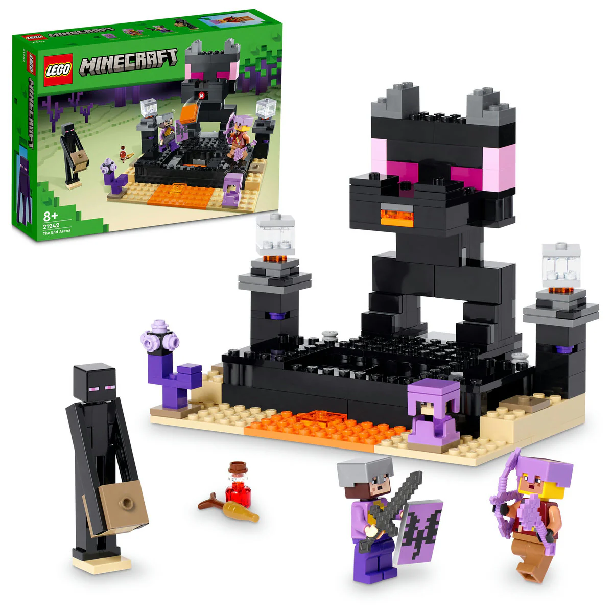 LEGO Minecraft The End Arena Battle Playset 21242 - Image 4