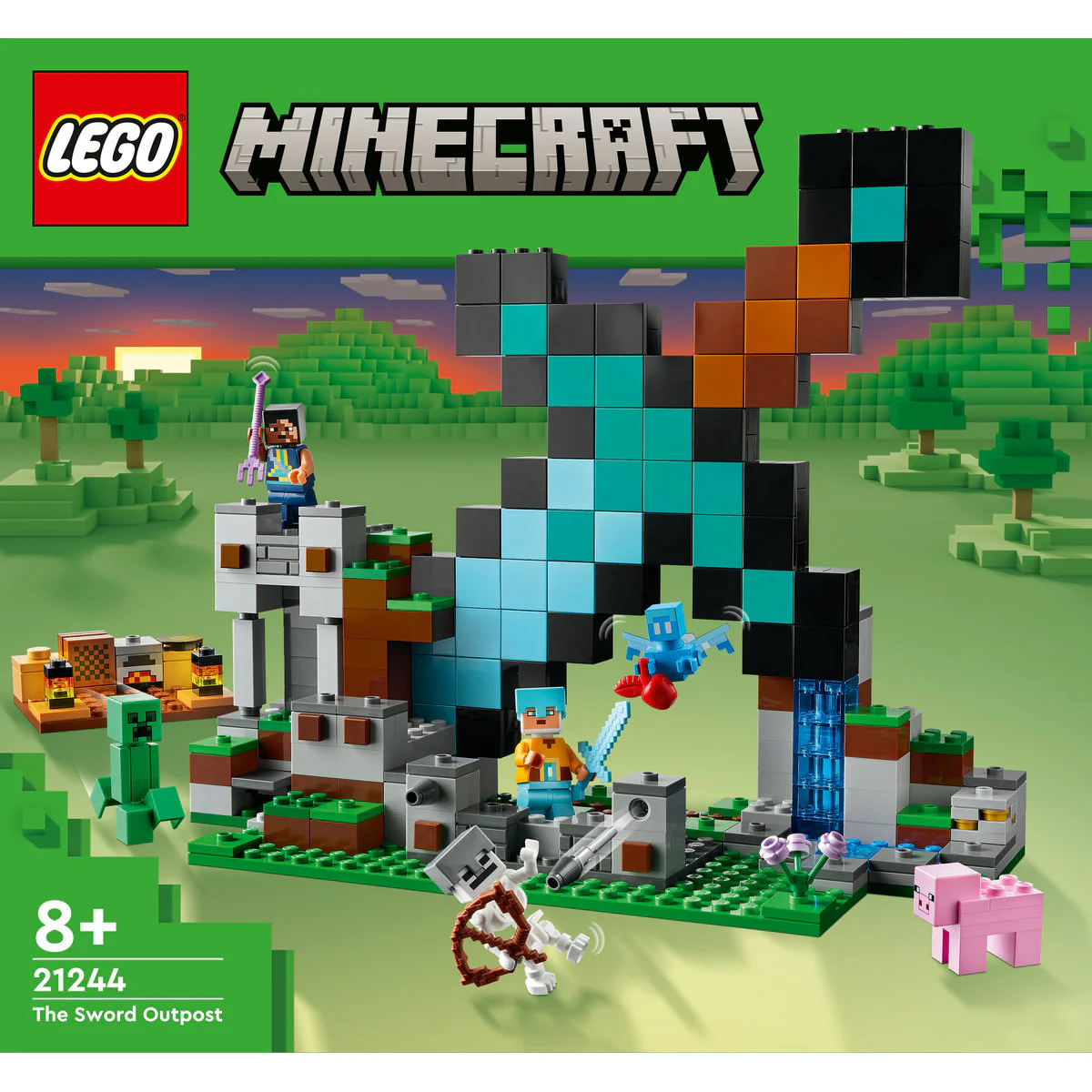 LEGO Minecraft The Sword Outpost Building Toy 21244 - Image 2