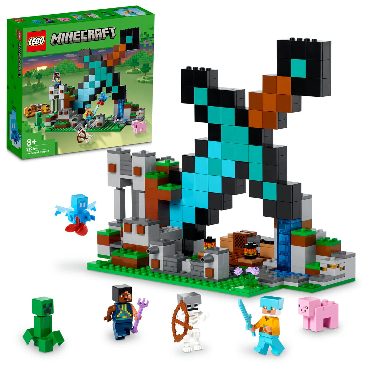 LEGO Minecraft The Sword Outpost Building Toy 21244 - Image 4