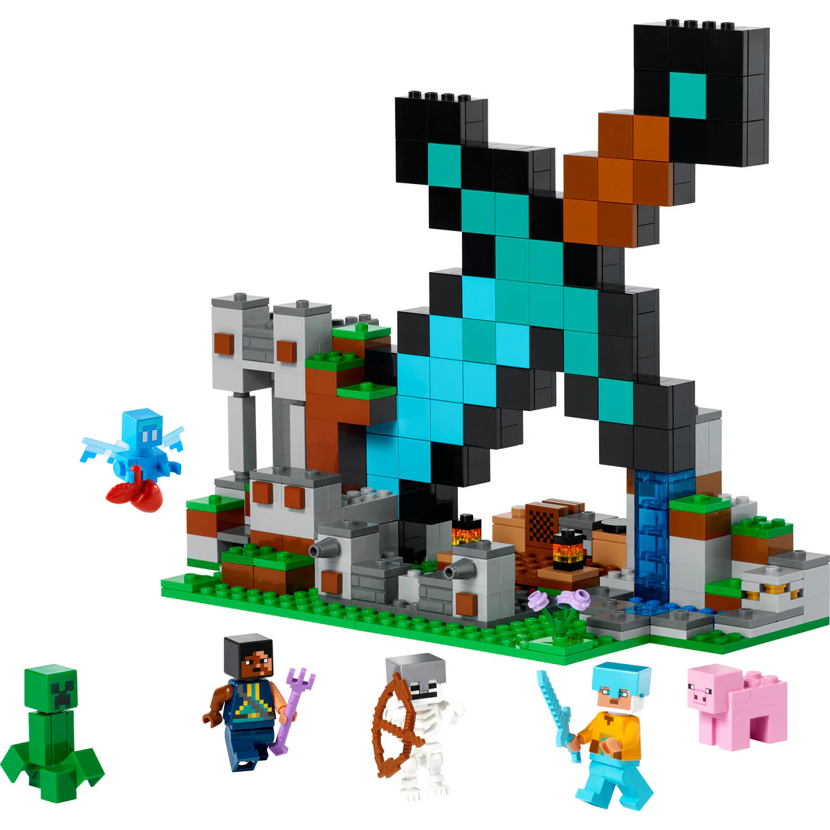 LEGO Minecraft The Sword Outpost Building Toy 21244 - Image 5