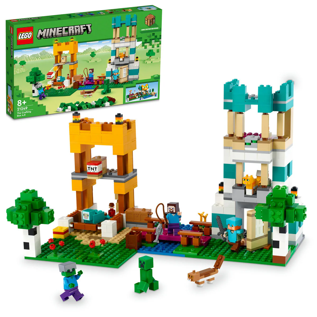 LEGO Minecraft The Crafting Box 4.0 2in1 Set 21249 - Image 4