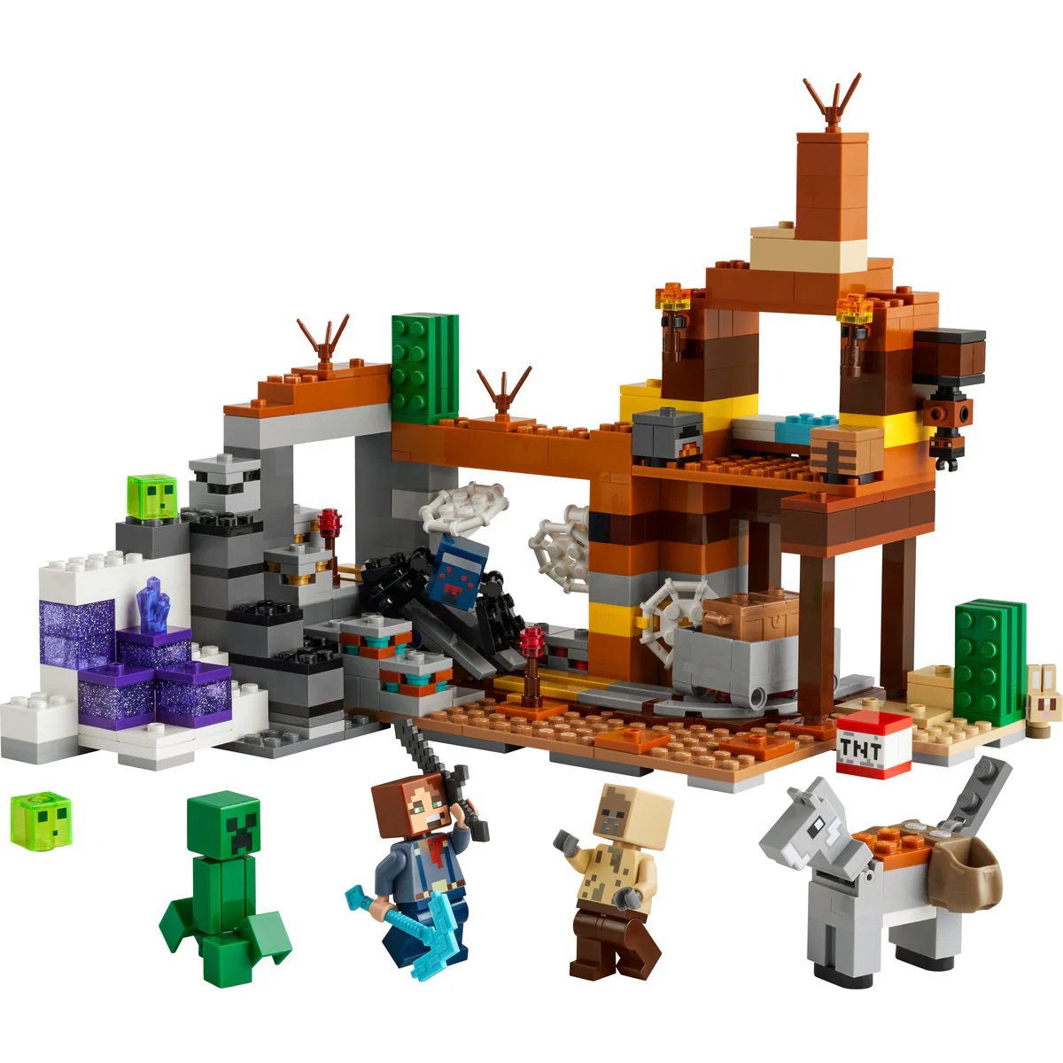 LEGO Minecraft The Badlands Mineshaft Toy Set 21263 - Image 5