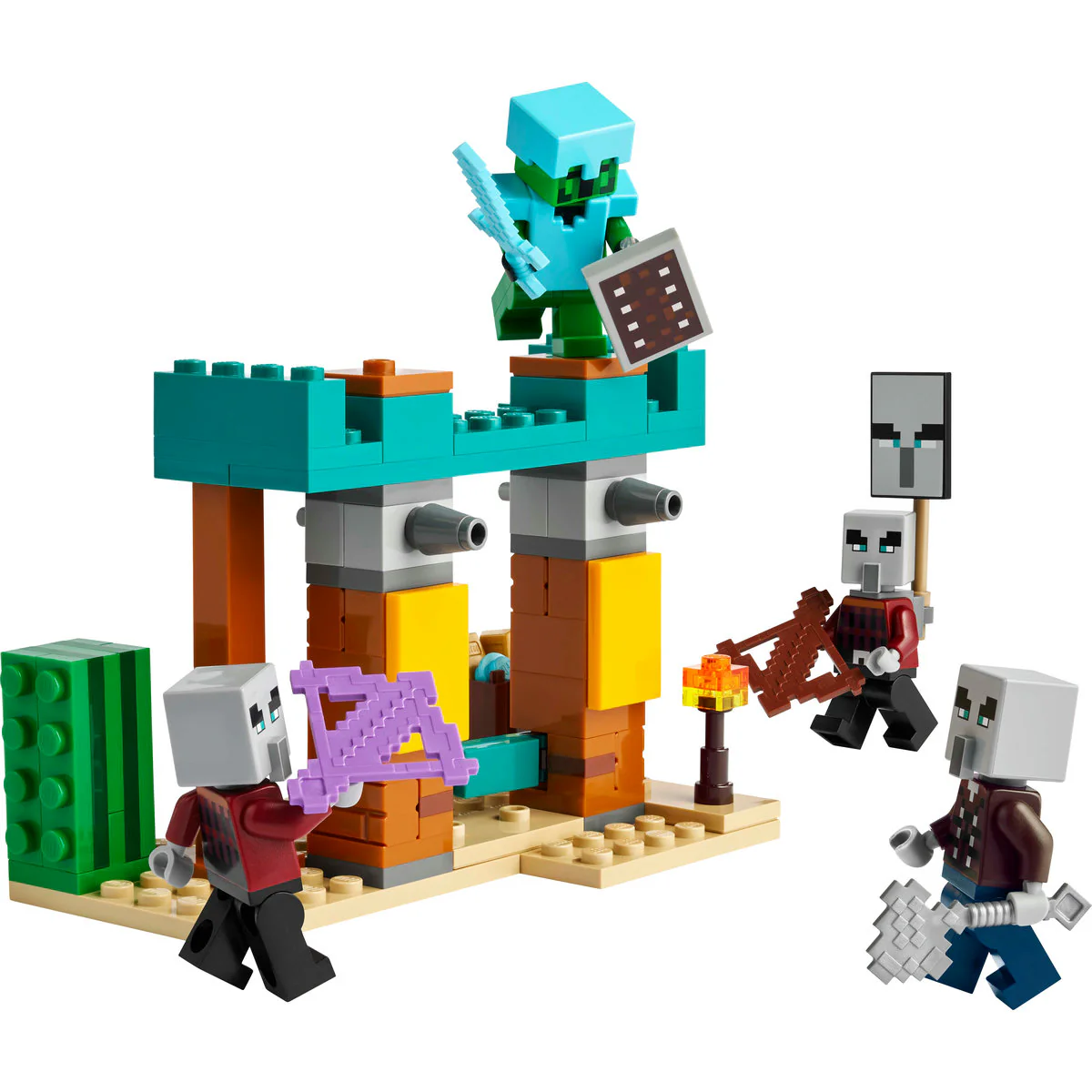 LEGO Minecraft The Illager Desert Patrol Set 21267 - Image 2