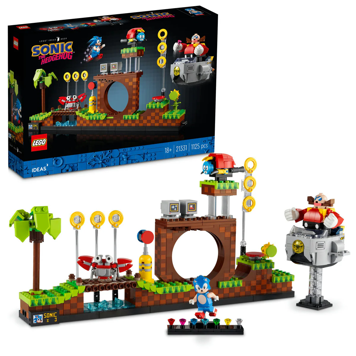 LEGO Ideas Sonic the Hedgehog™ – Green Hill Zone 21331 - Image 4