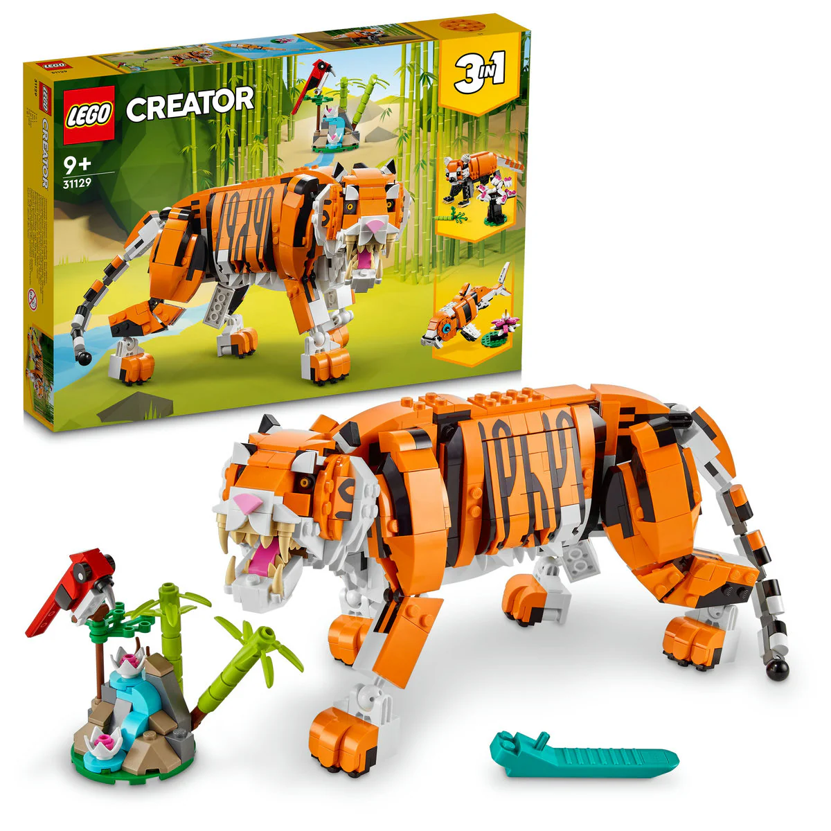 LEGO Creator 3in1 Majestic Tiger 31129 - Image 4