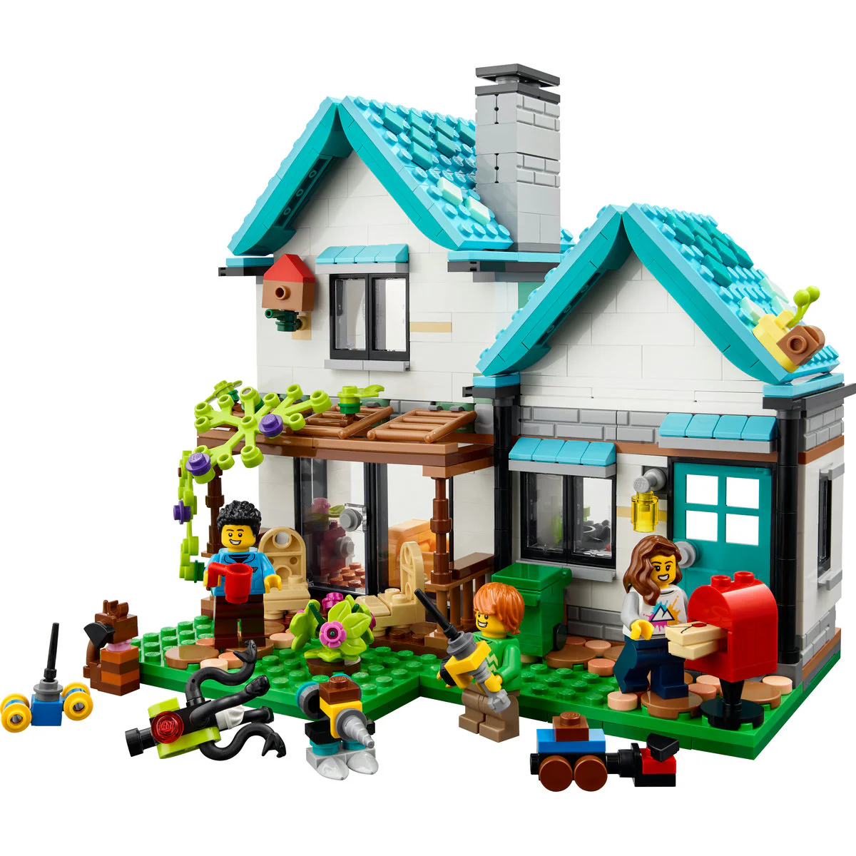 LEGO Creator 3 in 1 Cosy House Building Toy 31139 - Image 5