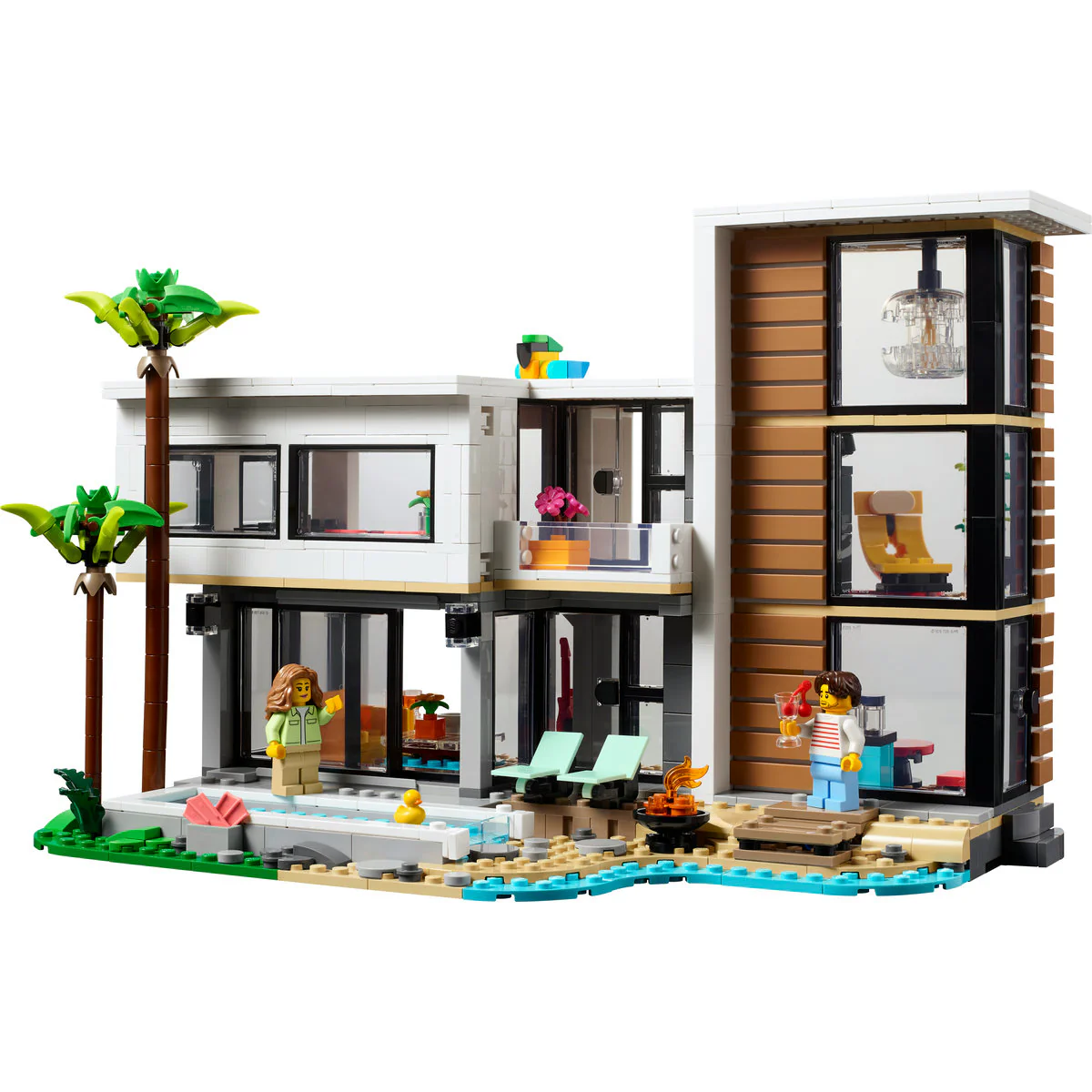 LEGO Creator 3in1 Modern House Toy for Kids 31153 - Image 5