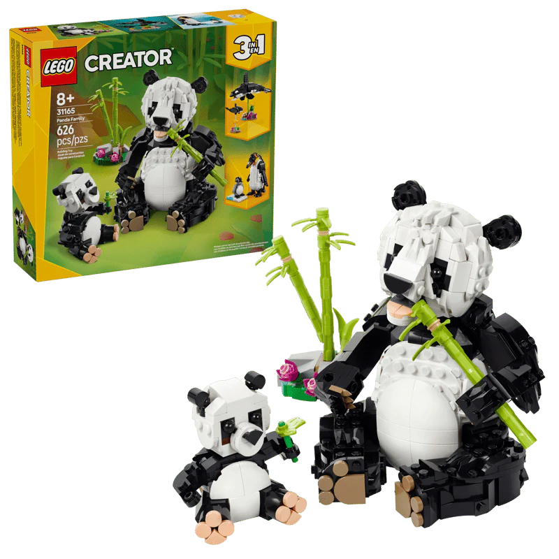 LEGO Creator 3in1 Wild Animals: Panda Family 31165 - Image 4