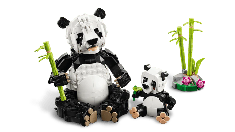 LEGO Creator 3in1 Wild Animals: Panda Family 31165 - Image 5