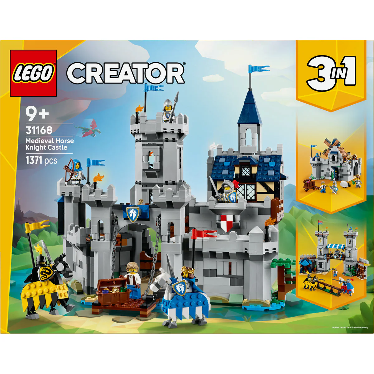 LEGO Creator 3in1 Medieval Horse Knight Castle 31168 - Image 3