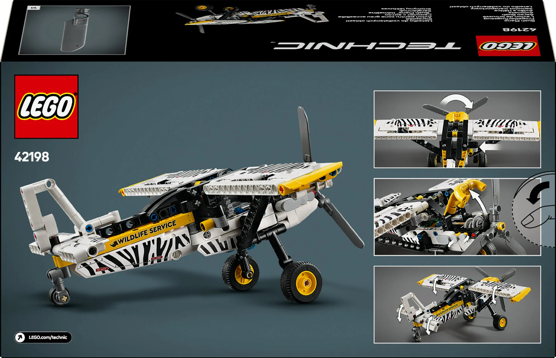 LEGO Technic Bush Plane 42198 - Image 3