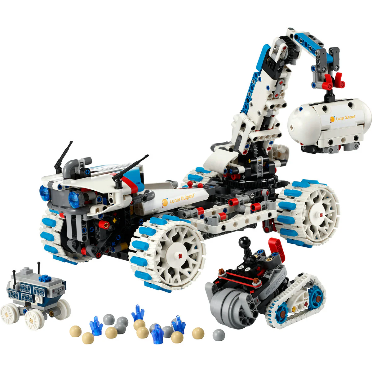 LEGO Technic Lunar Outpost Moon Rover Space Vehicle 42211 - Image 5
