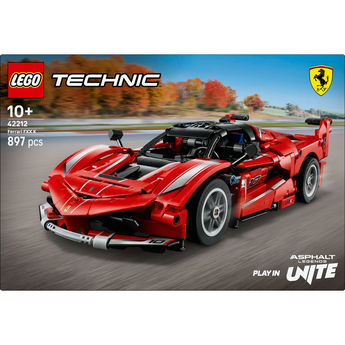 LEGO Technic Ferrari FXX K Race Car Toy 42212 - Image 3