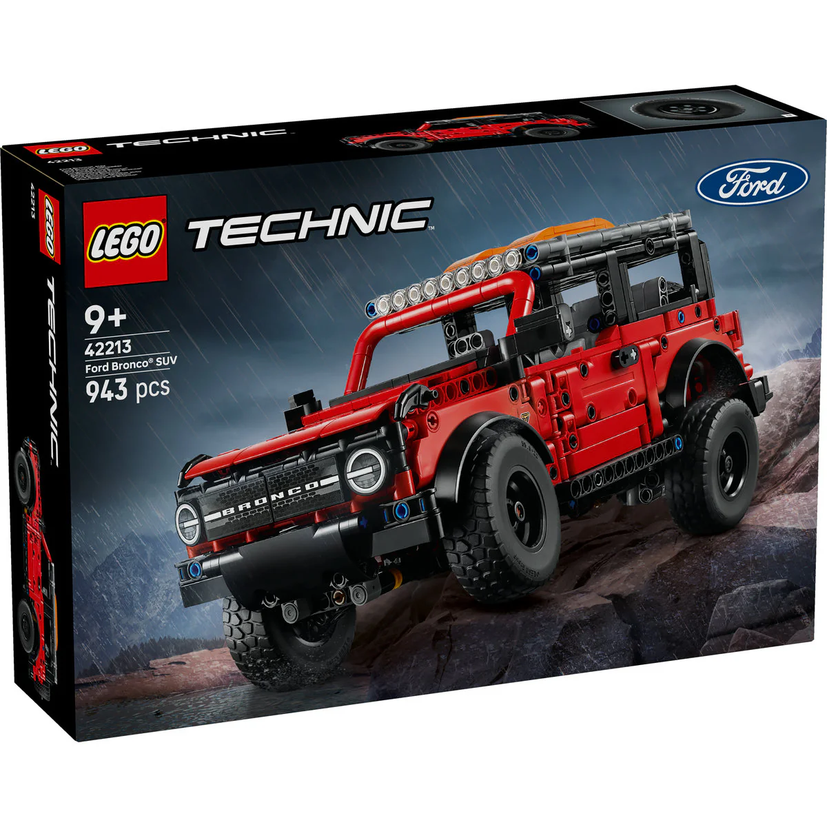 LEGO Technic Ford Bronco SUV Off Road Car Toy 42213 - Image 2