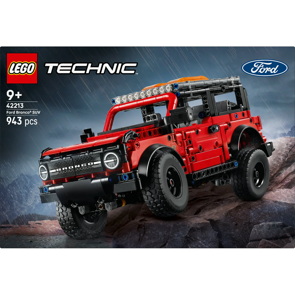 LEGO Technic Ford Bronco SUV Off Road Car Toy 42213 - Image 3