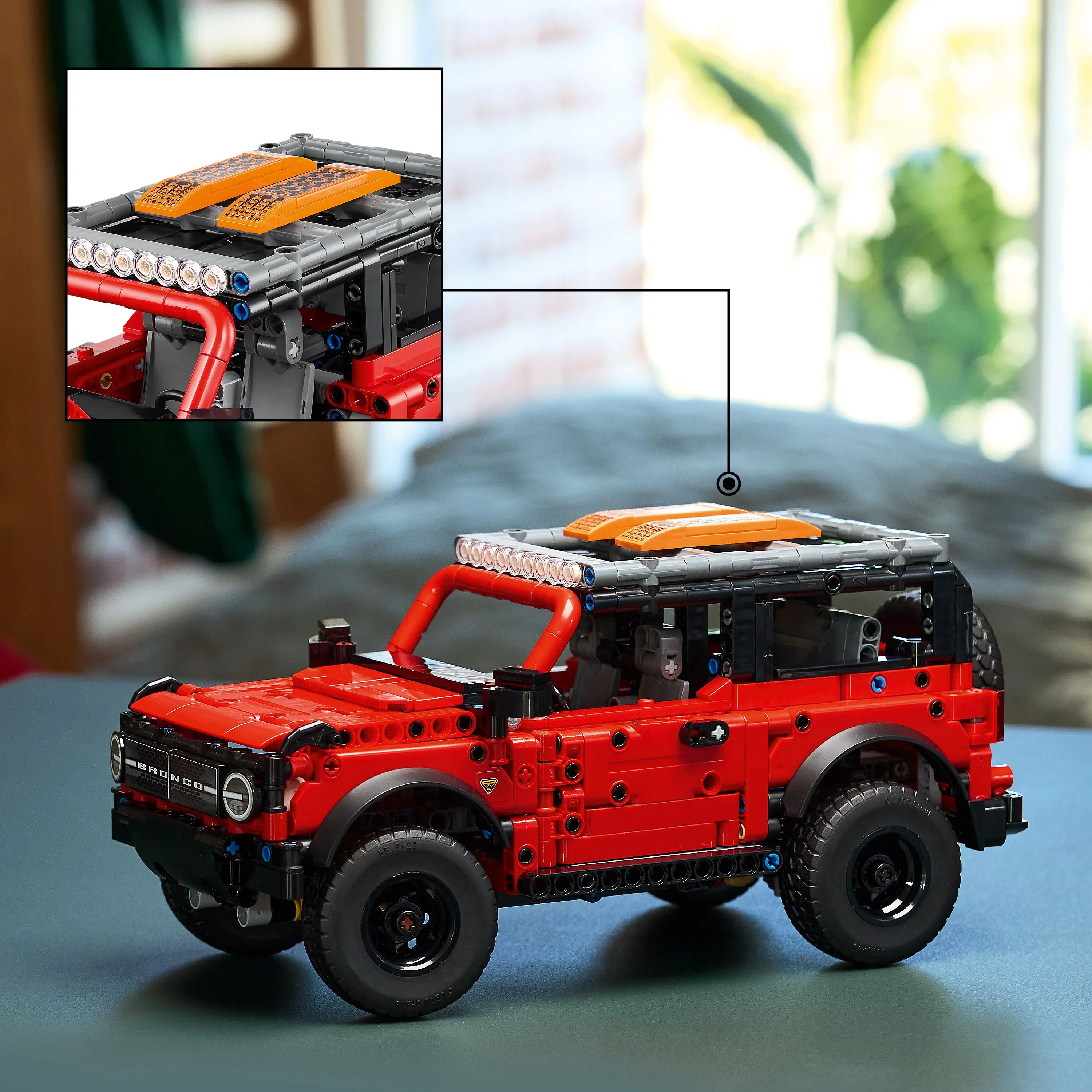 LEGO Technic Ford Bronco SUV Off Road Car Toy 42213 - Image 6