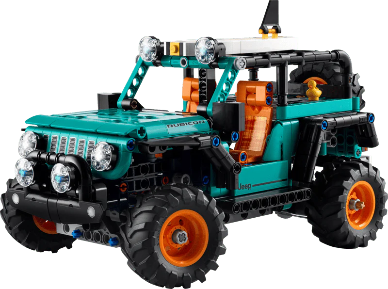 LEGO Technic Jeep Wrangler Rubicon SUV Car Toy 42227 - Image 2