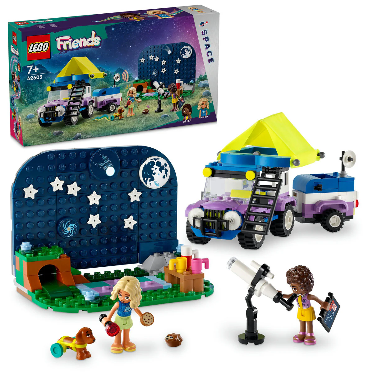 LEGO Friends Stargazing Camping Vehicle Toy 42603 - Image 4