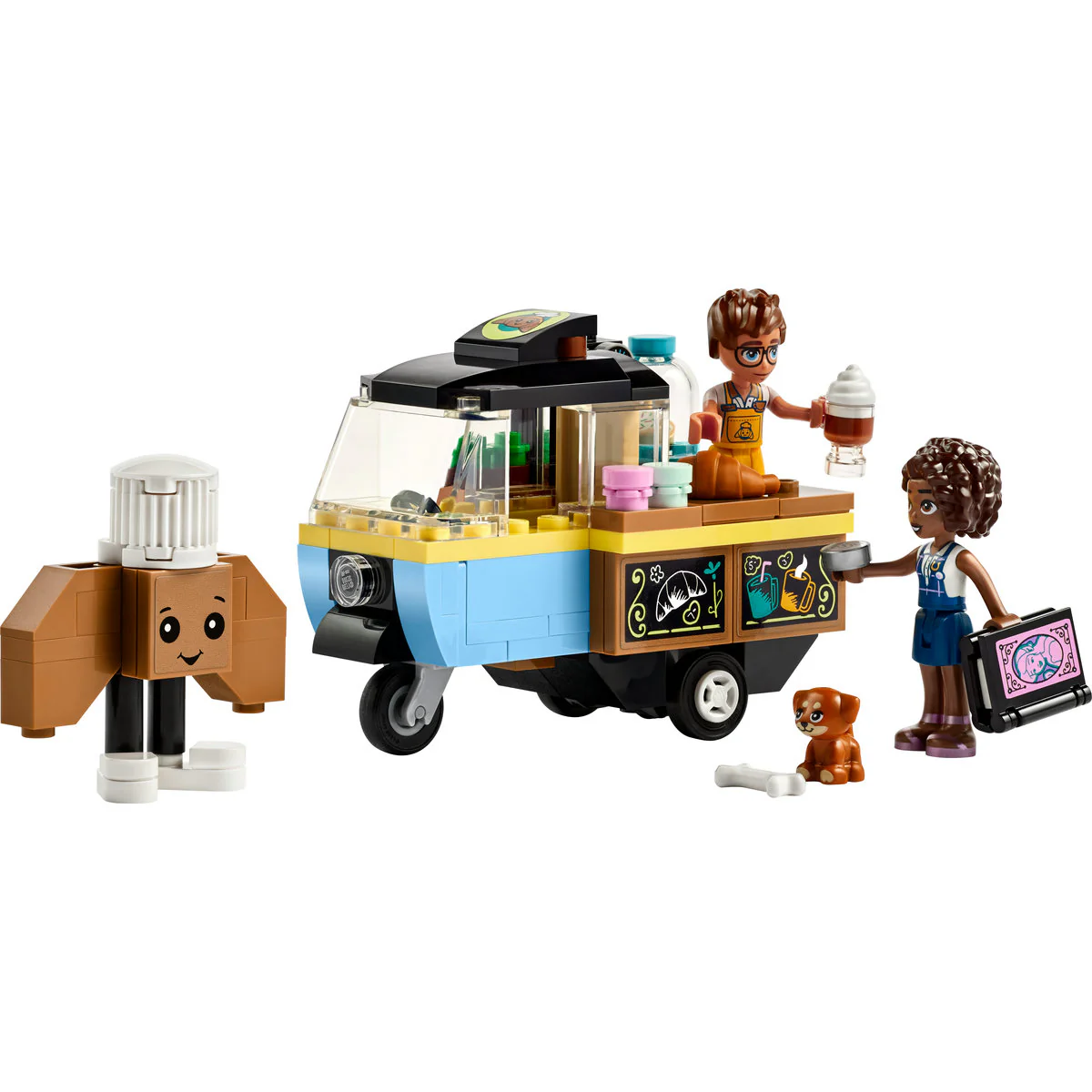 LEGO Friends Mobile Bakery Food Cart Toy Set 42606 - Image 5