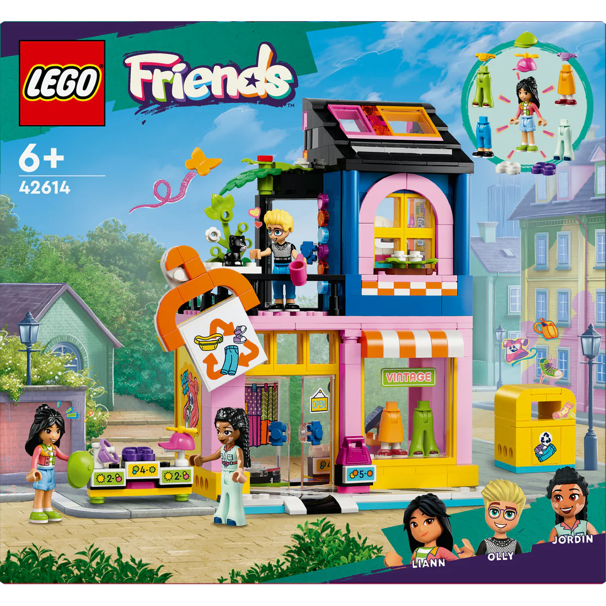 LEGO Friends Vintage Fashion Store Toy Shop 42614 - Image 2