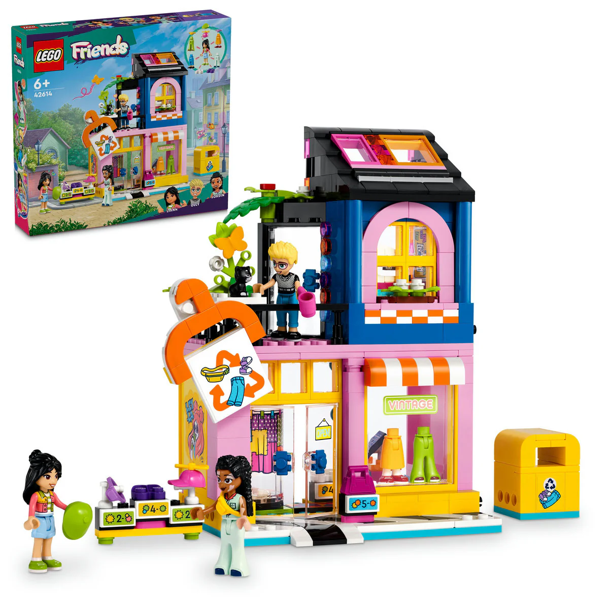LEGO Friends Vintage Fashion Store Toy Shop 42614 - Image 4