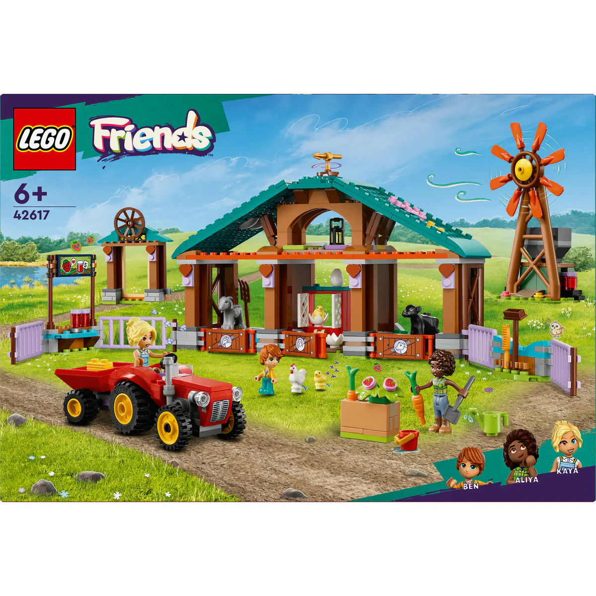 LEGO Friends Farm Animal Sanctuary Toy Set 42617 - Image 2