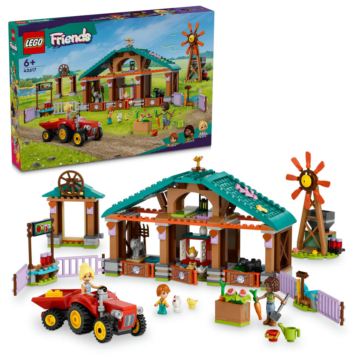 LEGO Friends Farm Animal Sanctuary Toy Set 42617 - Image 4