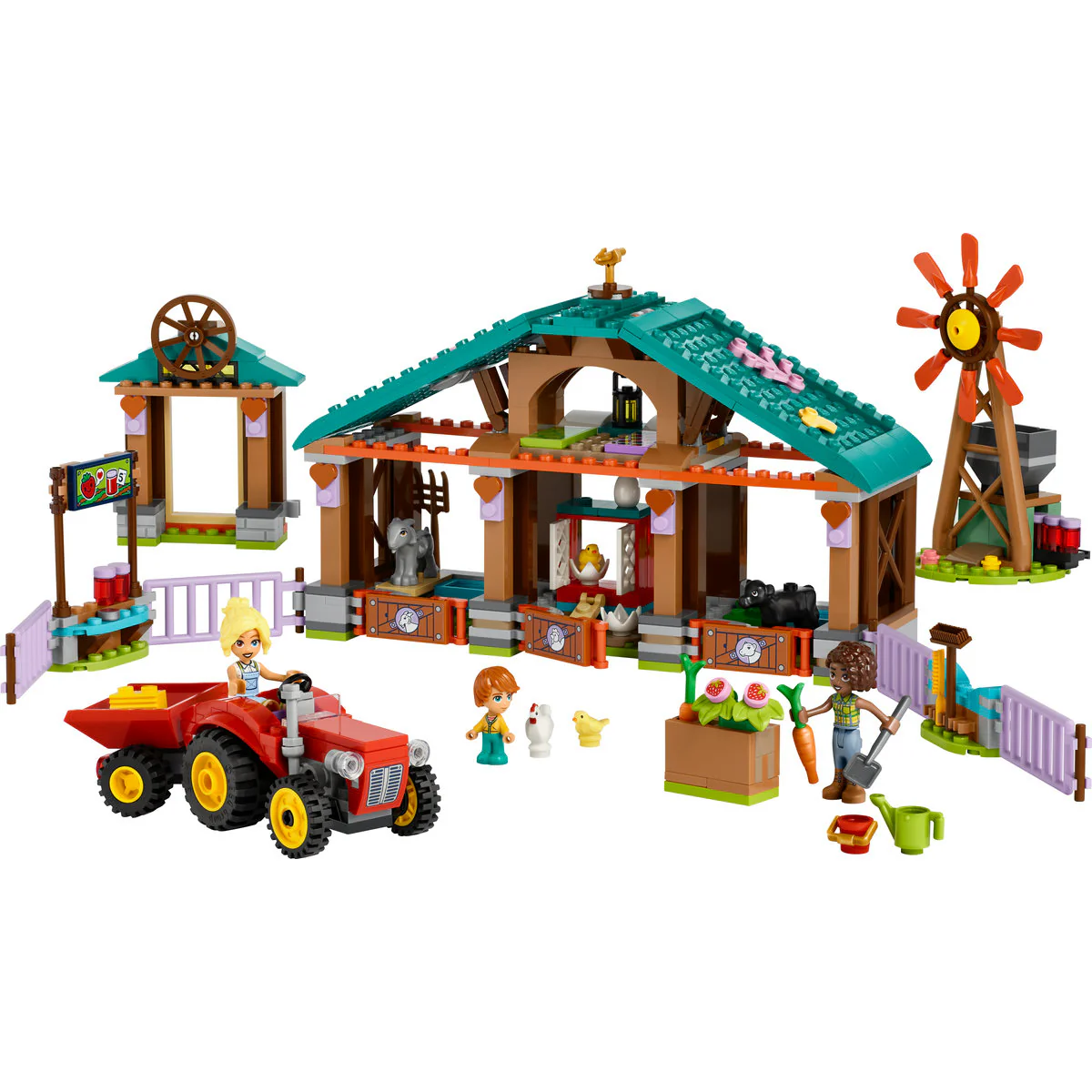LEGO Friends Farm Animal Sanctuary Toy Set 42617 - Image 5