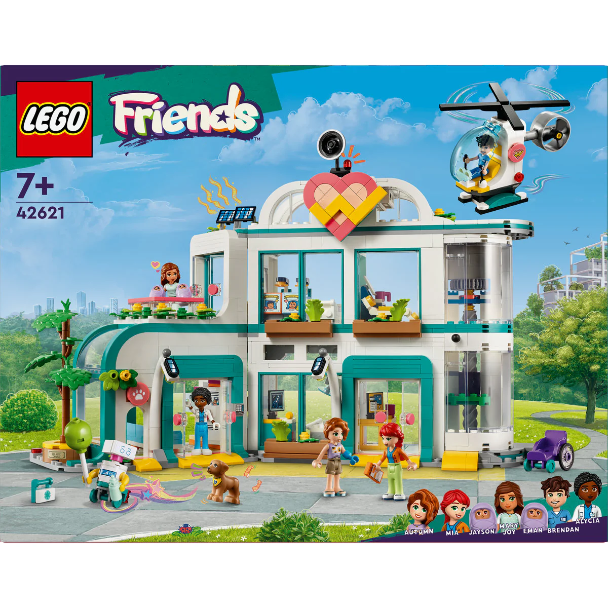 LEGO Friends Heartlake City Hospital Toy Set 42621 - Image 2