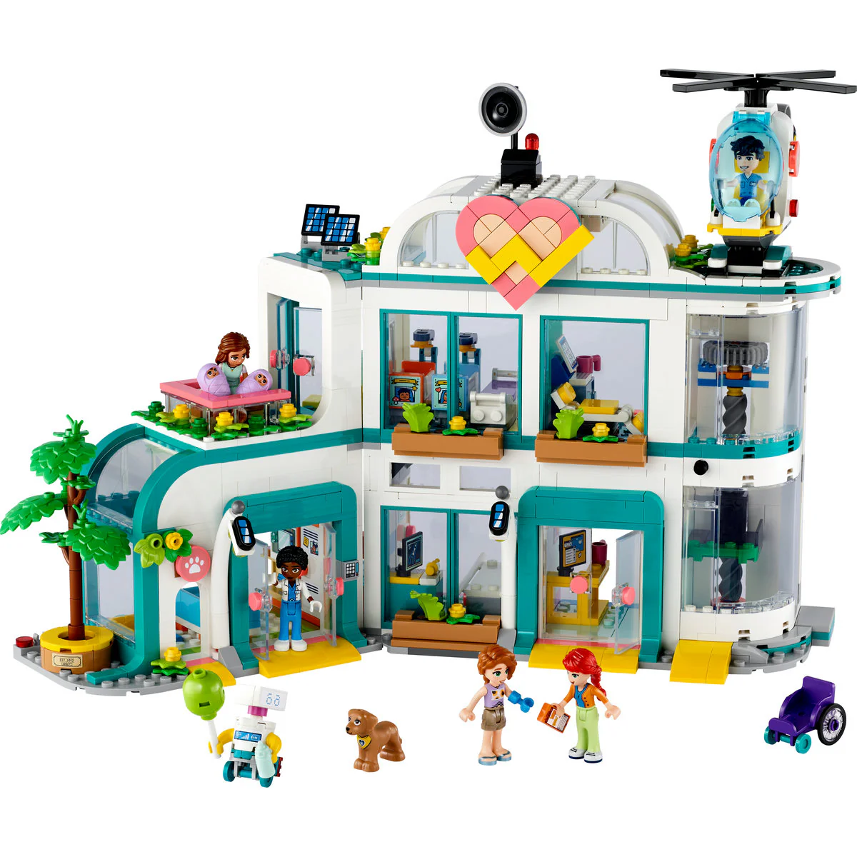 LEGO Friends Heartlake City Hospital Toy Set 42621 - Image 5