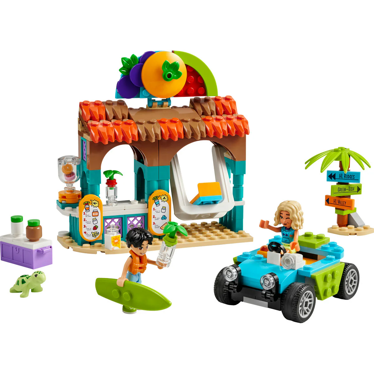 LEGO Friends Beach Smoothie Stand Food Toy Set 42625 - Image 5