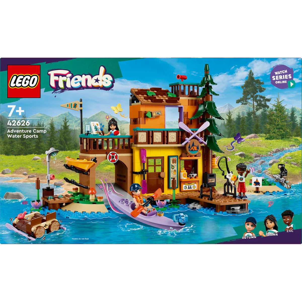 LEGO Friends Adventure Camp Water Sports Toy 42626 - Image 2