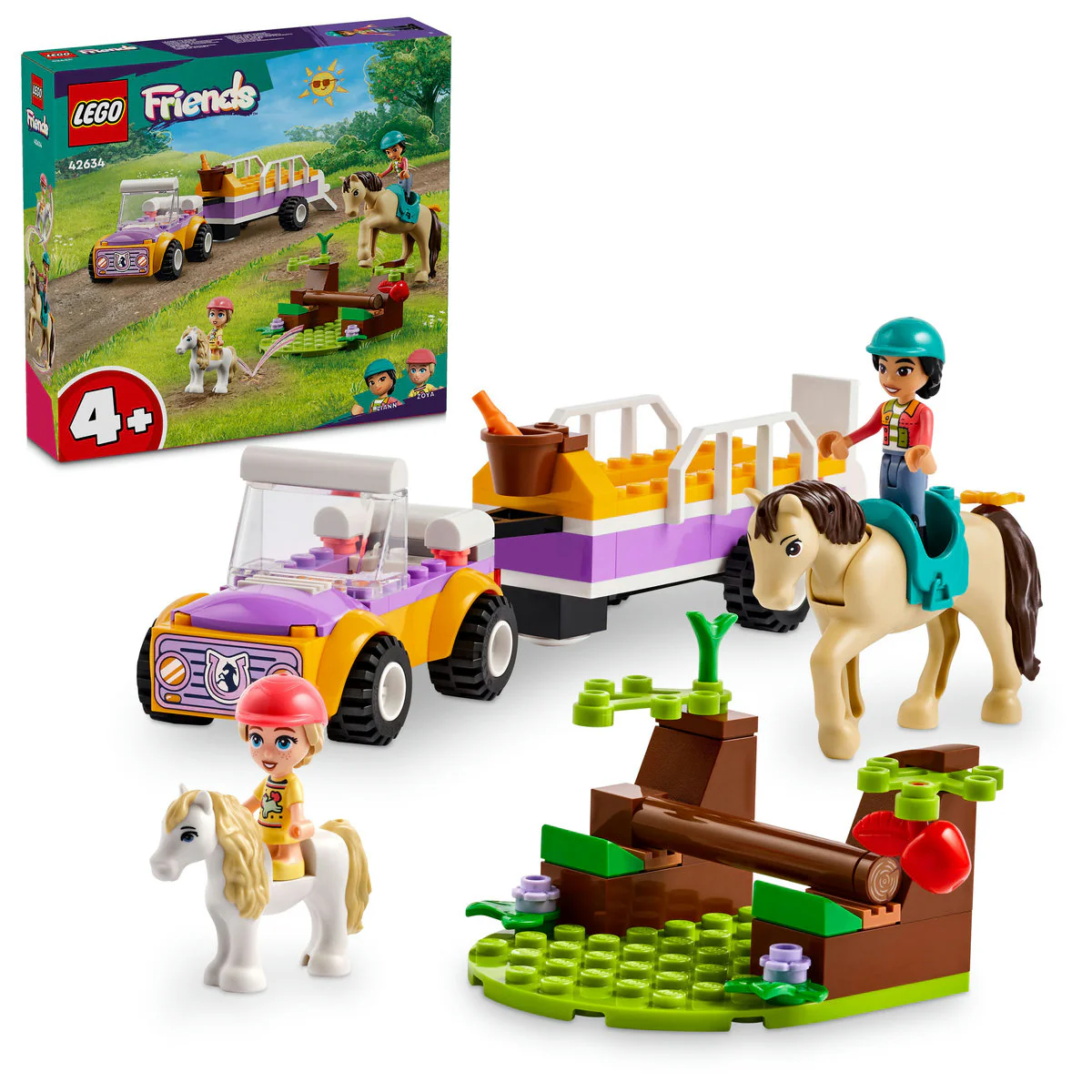 LEGO Friends Horse and Pony Trailer Toy 4+ Set 42634 - Image 4