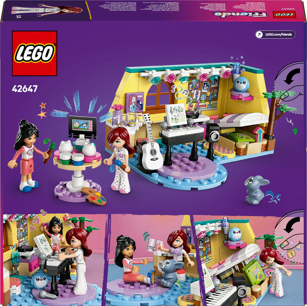 LEGO Friends Paisley’s Bedroom 42647 - Image 3