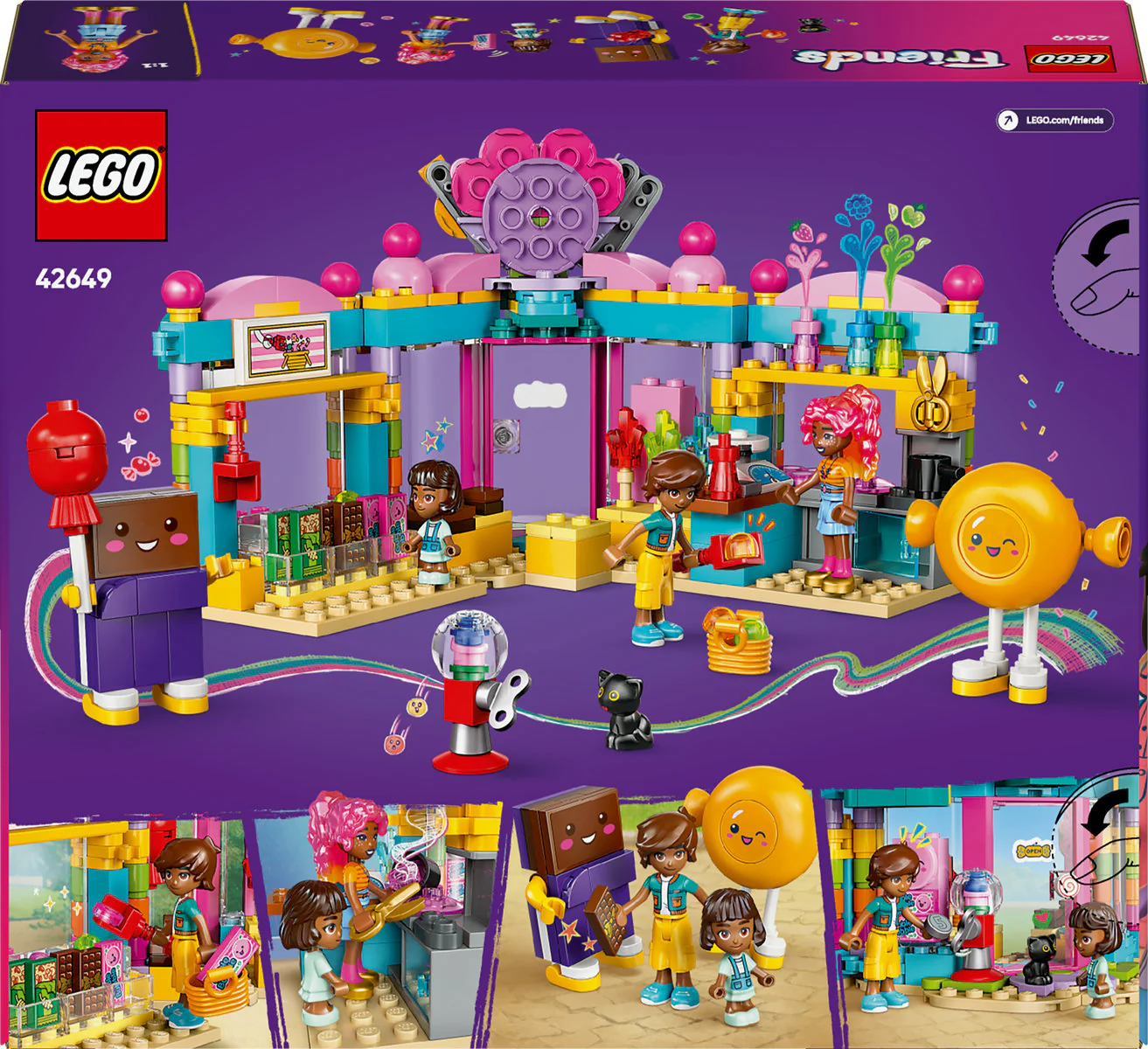 LEGO Friends Heartlake City Sweet Shop 42649 - Image 3